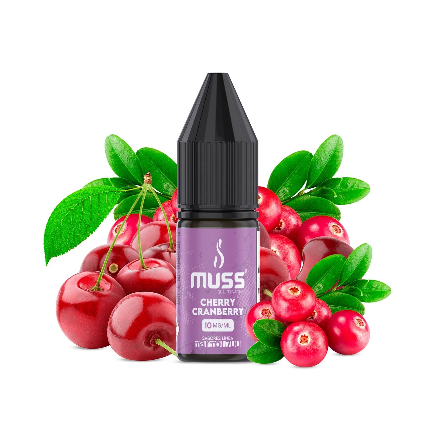 SALES DE NICOTINA MUSS CHERRY CRANBERRY 10 MG