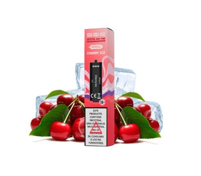 SKE CRYSTAL 4 EN 1 - PACK DE 4 CÁPSULAS CHERRY ICE 2O MG