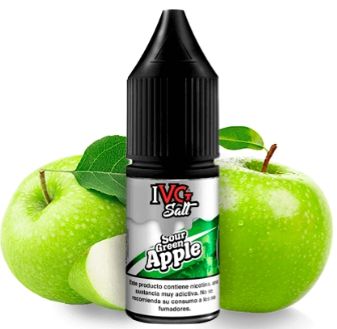 IVG SALTS SOUR GREEN APPLE 10 ML