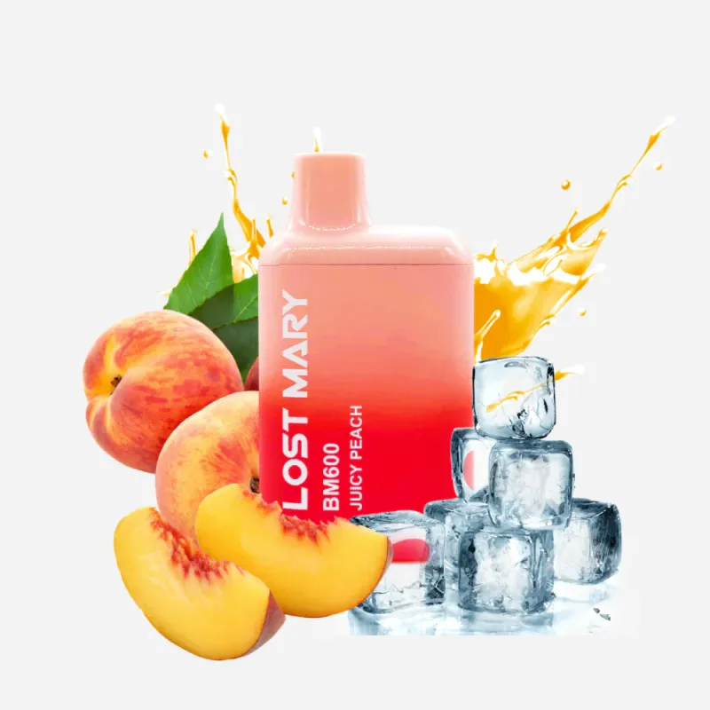 LOST MARY BM600 JUICY PEACH 20MG LOST MARY BM600 JUICY PEACH 20MG