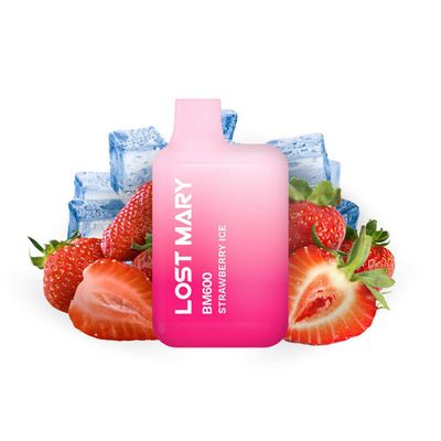 LOST MARY BM600 STRAWBERRY ICE 20MG LOST MARY BM600 STRAWBERRY ICE 20MG