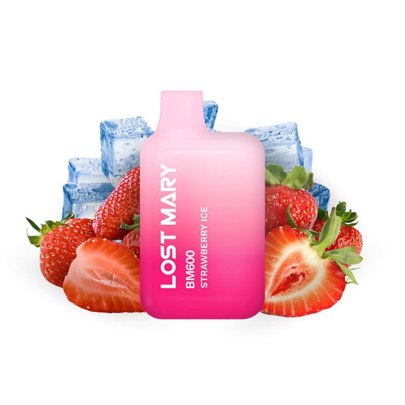 LOST MARY BM600 STRAWBERRY ICE 20MG LOST MARY BM600 STRAWBERRY ICE 20MG