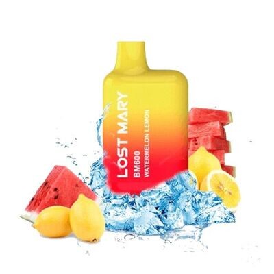 LOST MARY BM600 WATERMELON LEMON 20MG LOST MARY BM600 WATERMELON LEMON 20MG