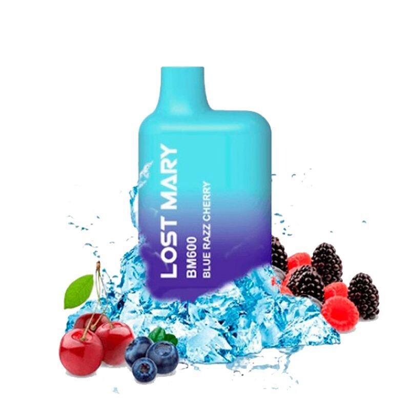 LOST MARY BM600 BLUE CHERRY ICE 20MG LOST MARY BM600 BLUE CHERRY ICE 20MG