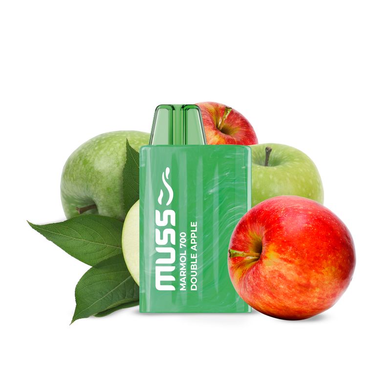 MUSS MARMOL 700 DOUBLE APPLE 20MG MUSS MARMOL 700 DOUBLE APPLE 20MG