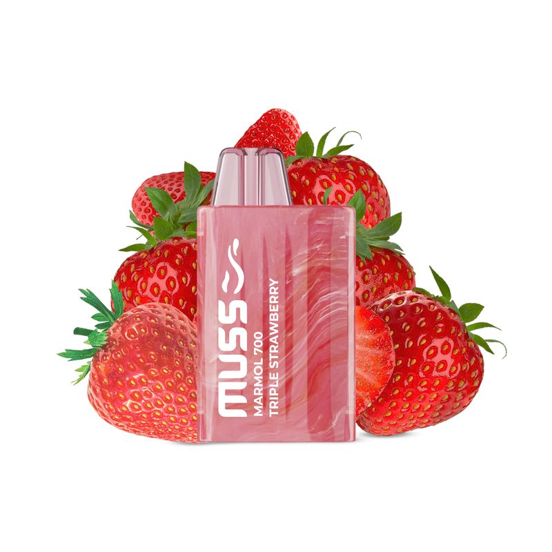 MUSS MARMOL 700 TRIPLE STRAWBERRY 20MG MUSS MARMOL 700 TRIPLE STRAWBERRY 20MG