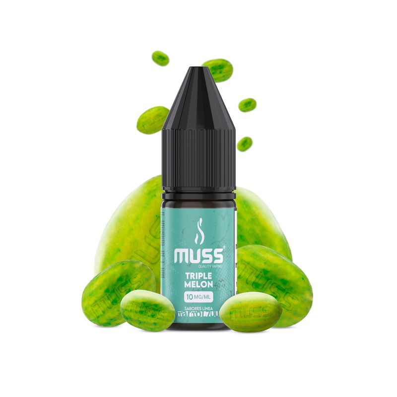 MUSS NICOTINE SALT TRIPLE MELON 10MG MUSS NICOTINE SALT TRIPLE MELON 10MG