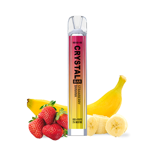 SKE CRYSTAL BAR STRAWBERRY BANANA 20MG