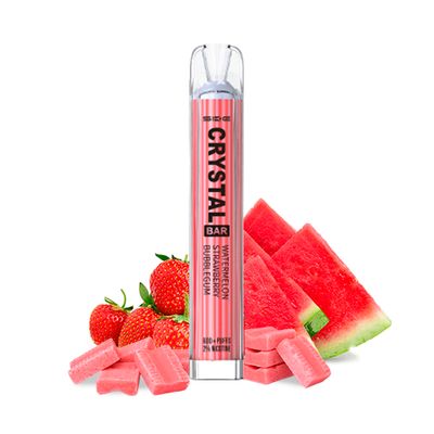 SKE CRYSTAL BAR WATERMELON STRAWBERRY BUBBLEGUM 20MG SKE CRYSTAL BAR WATERMELON STRAWBERRY BUBBLEGUM 20MG