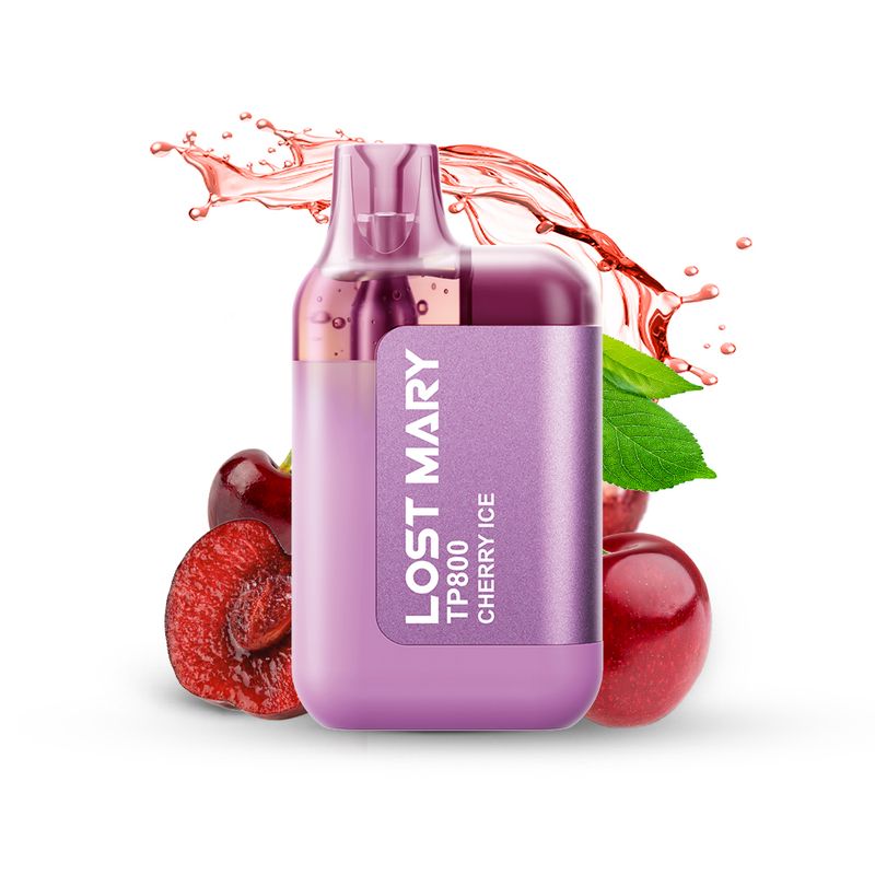 LOST MARY TP800 CHERRY ICE 20MG LOST MARY TP800 CHERRY ICE 20MG