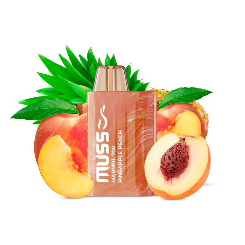 MUSS MARMOL 700 PINEAPPLE PEACH 20MG MUSS MARMOL 700 PINEAPPLE PEACH 20MG