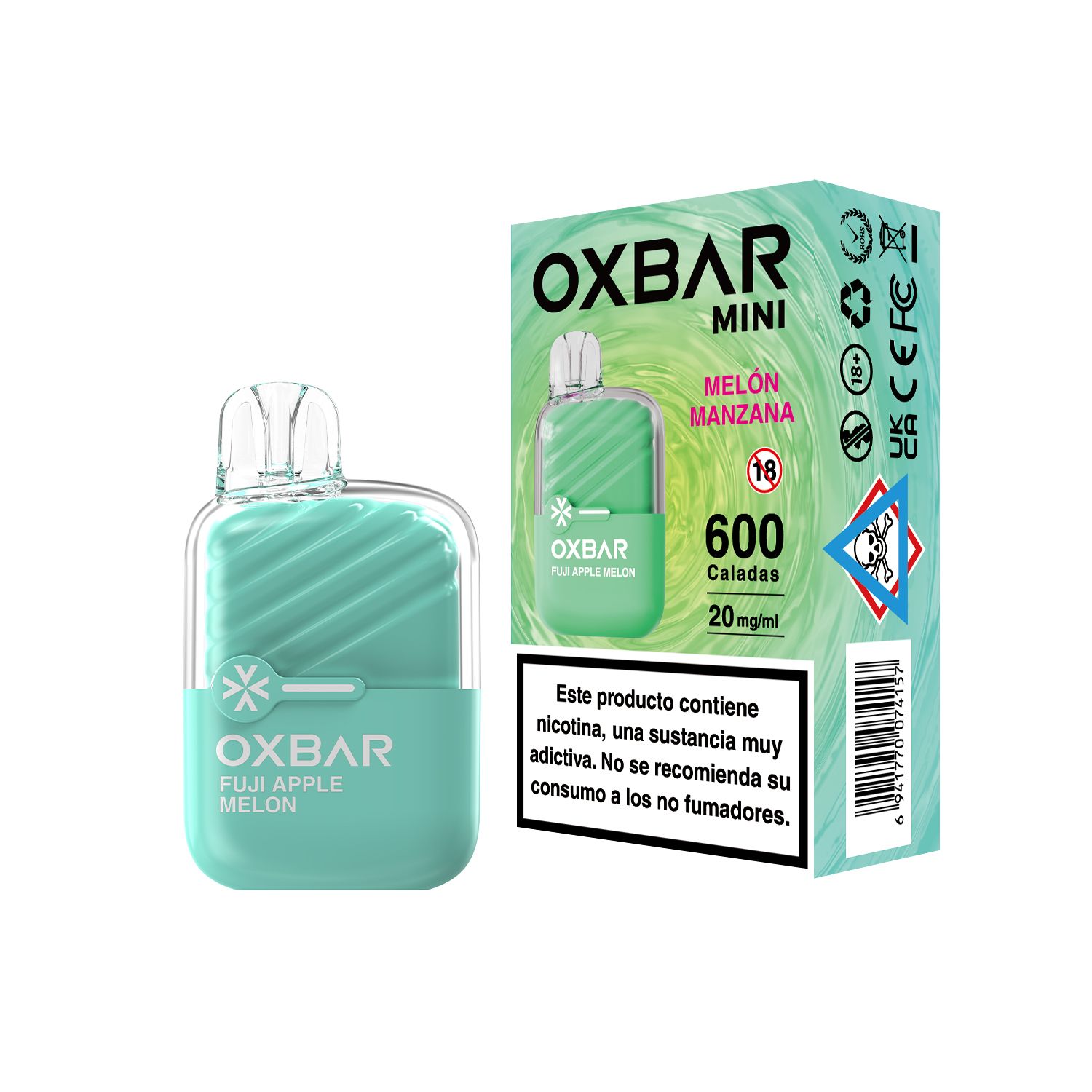 OXBAR MINI FUJI APPLE MELON 20MG