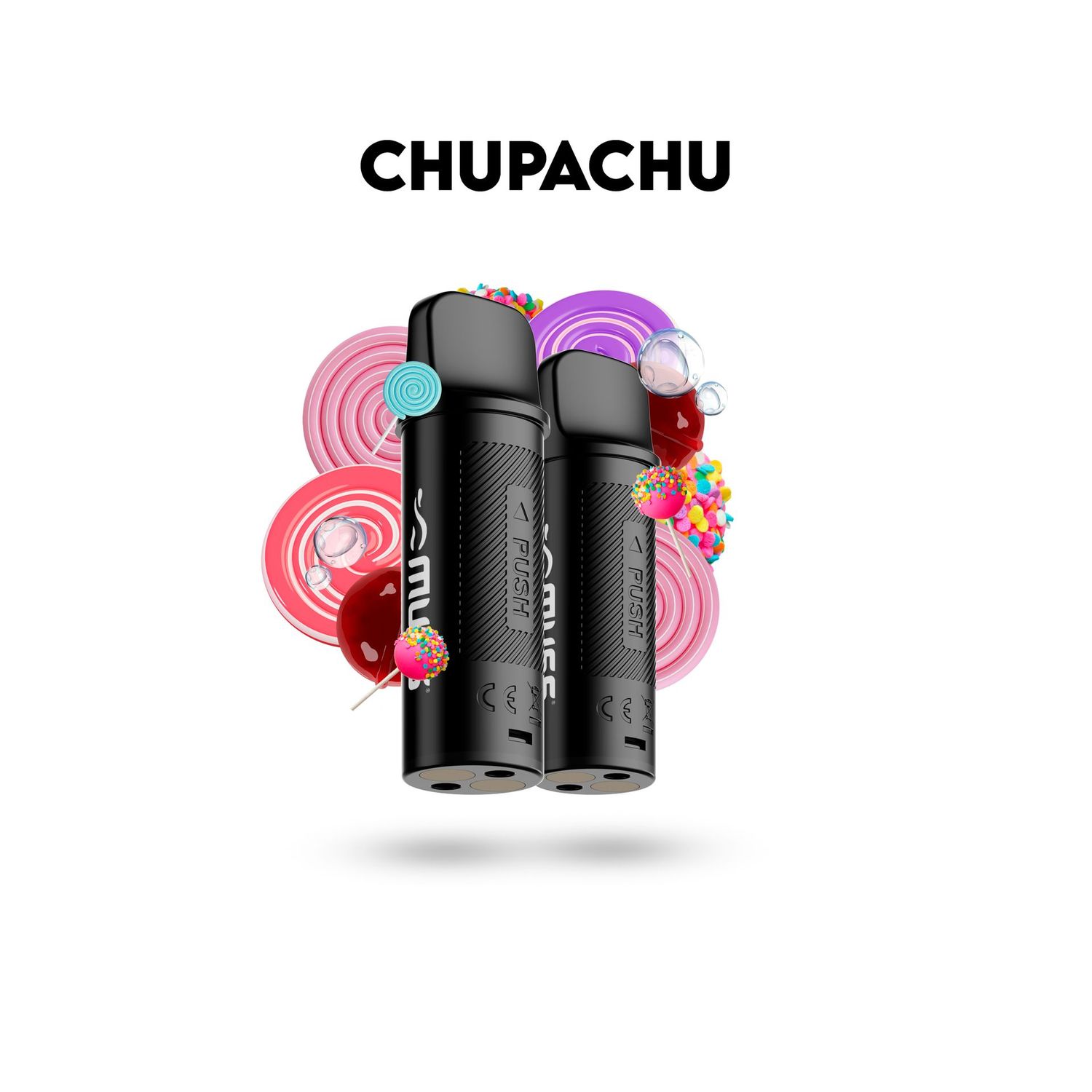 MUSS MARMOL PRO CHUPACHU 20 MG (PACK DE 2 CARTUCHOS POD)