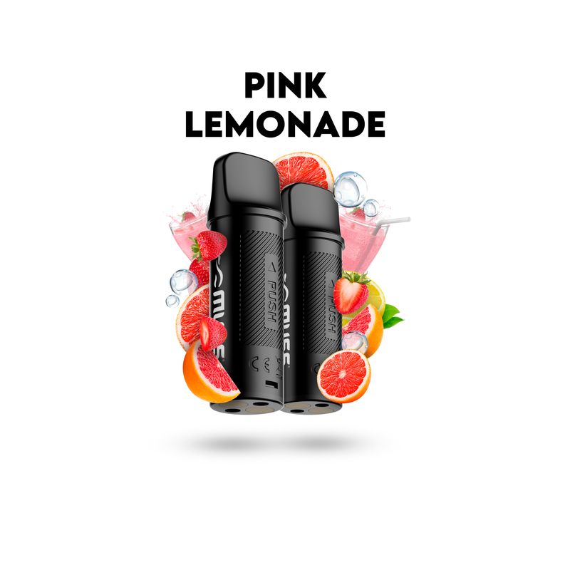 MUSS MARMOL PRO PINK LEMONADE 20MG (PACK DE 2 CARTUCHOS POD) MUSS MARMOL PRO PINK LEMONADE 20MG (PACK DE 2 CARTUCHOS POD)