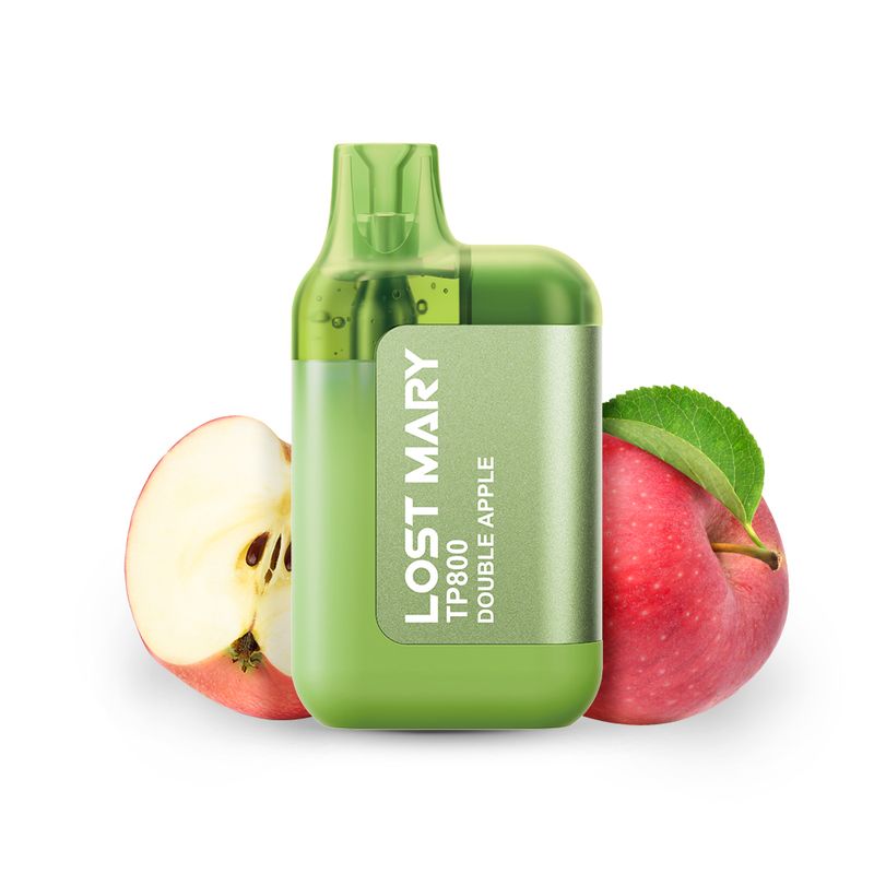 LOST MARY TP800 DOUBLE APPLE 20MG LOST MARY TP800 DOUBLE APPLE 20MG
