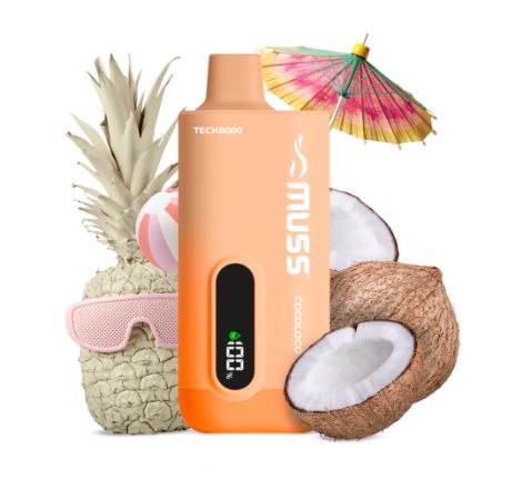 MUSS TECH 8000 COCOLOCO 0MG MUSS TECH 8000 COCOLOCO 0MG