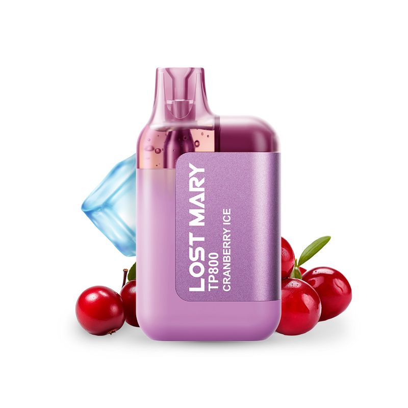 LOST MARY TP800 CRANBERRY ICE 20MG LOST MARY TP800 CRANBERRY ICE 20MG