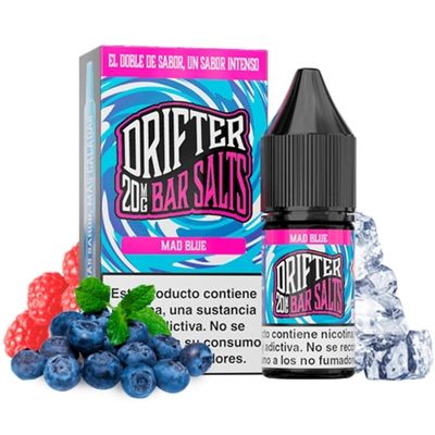 DRIFTER BAR SALTS MAD BLUE 20MG DRIFTER BAR SALTS MAD BLUE 20MG