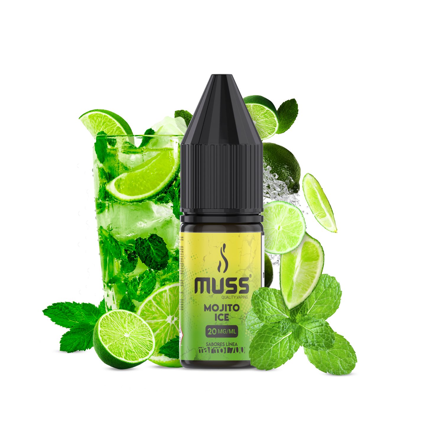 MUSS NICOTINE SALT MOJITO ICE 20MG