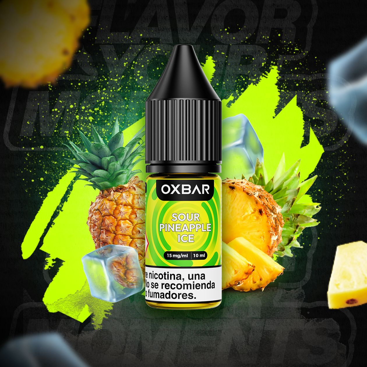 OXBAR NICOTINE SALT SOUR PINEAPPLE ICE 15MG OXBAR NICOTINE SALT SOUR PINEAPPLE ICE 15MG