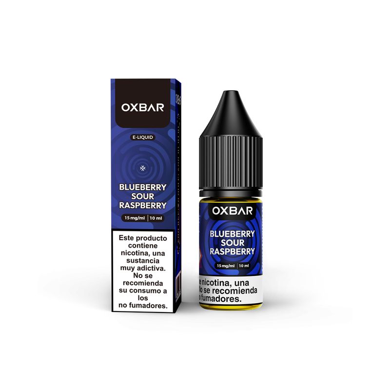 SALES DE NICOTINA OXBAR BLUEBERRY SOUR RAPSBERRY 15 MG