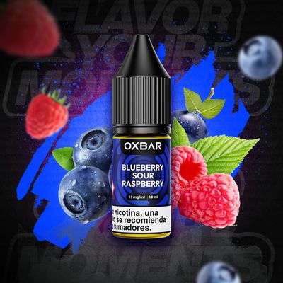 OXBAR NICOTINE SALT BLUEBERRY SOUR RASPBERRY 15MG OXBAR NICOTINE SALT BLUEBERRY SOUR RASPBERRY 15MG