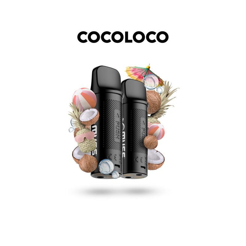 MUSS MARMOL PRO COCOLOCO 20MG (PACK DE 2 CARTUCHOS POD) MUSS MARMOL PRO COCOLOCO 20MG (PACK DE 2 CARTUCHOS POD)