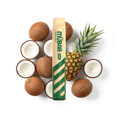 MÜBAR EVO 800 DISPOSABLE COCOLOCO 20MG MÜBAR EVO 800 DISPOSABLE COCOLOCO 20MG
