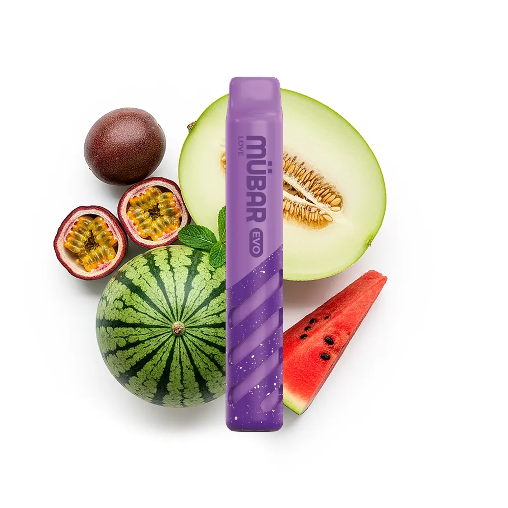 MÜBAR EVO 800 DISPOSABLE LOVE 20MG MÜBAR EVO 800 DISPOSABLE LOVE 20MG