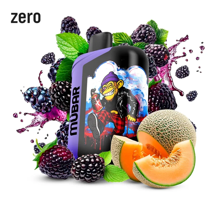 MÜBAR EDEN BEAST 50K DISPOSABLE BLACKBERRY MELON MINT 0MG 18ML