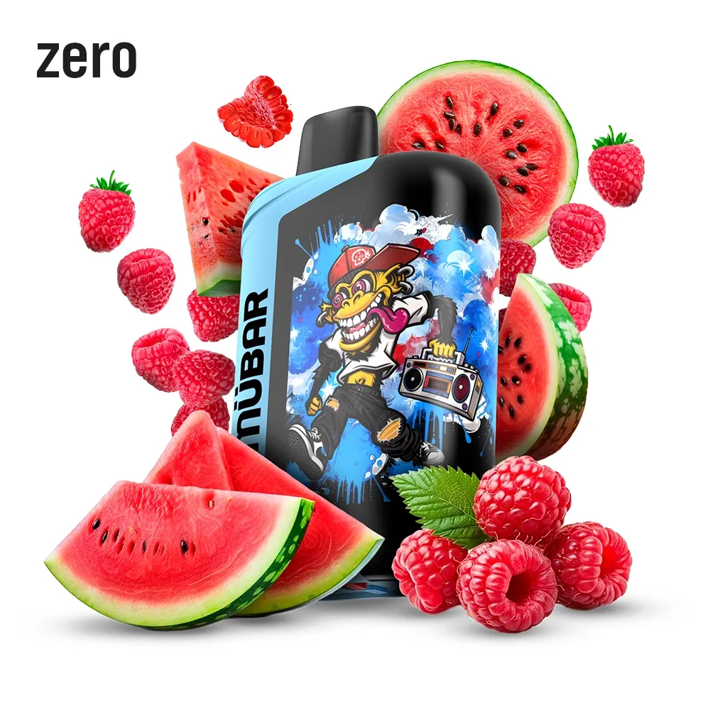MÜBAR EDEN BEAST 50K DISPOSABLE RASPBERRY WATERMELON 0MG 18ML MÜBAR EDEN BEAST 50K DISPOSABLE RASPBERRY WATERMELON 0MG 18ML