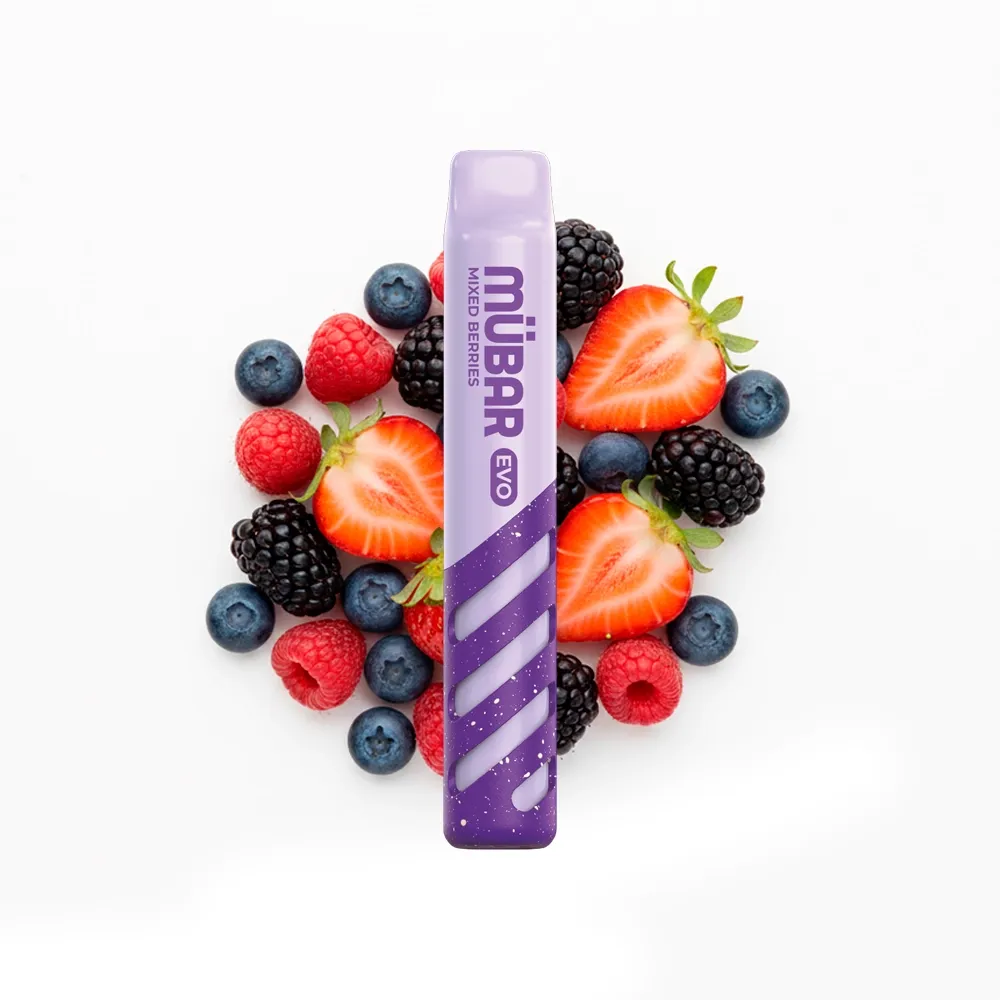 MÜBAR EVO 800 DISPOSABLE MIXED BERRIES 20MG