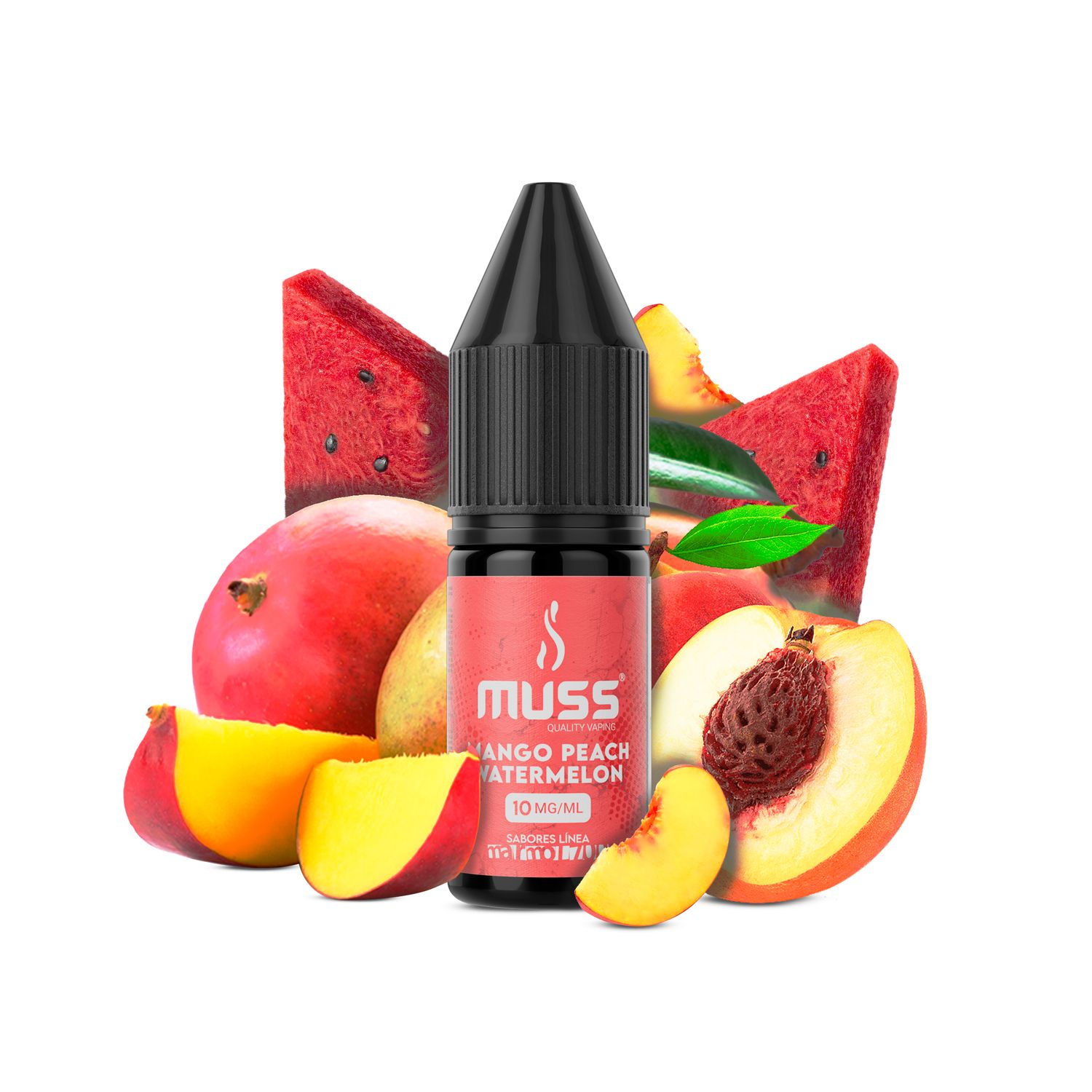 MUSS NICOTINE SALT MANGO PEACH WATERMELON 20MG
