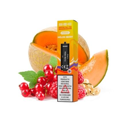 SKE CRYSTAL 4 EN 1 PACK 4 PODS MELON BERRY 20MG