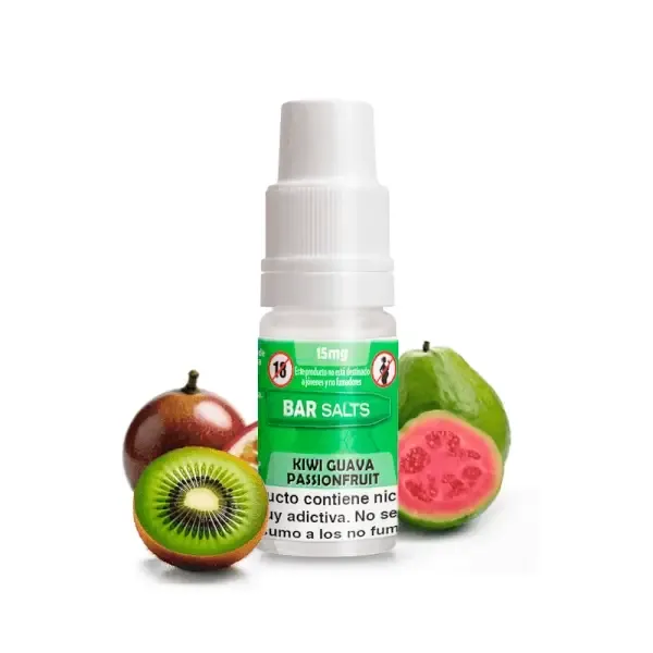 BAR NIC SALTS KIWI GUAVA PASSIONFRUIT 10ML