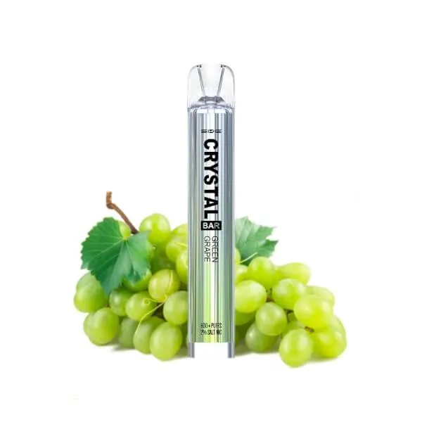 SKE DISPOSABLE CRYSTAL BAR GREEN GRAPE 20MG