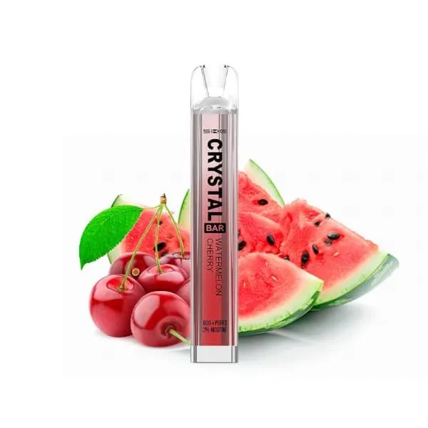 SKE DISPOSABLE CRYSTAL BAR WATERMELON CHERRY 20MG SKE DISPOSABLE CRYSTAL BAR WATERMELON CHERRY 20MG