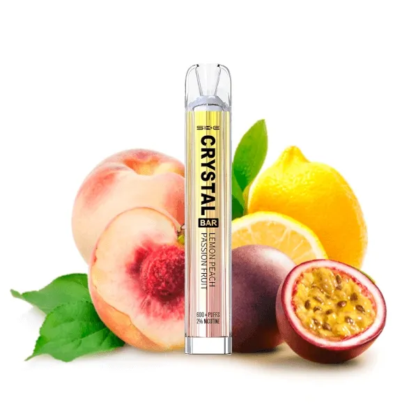 SKE DISPOSABLE CRYSTAL BAR LEMON PEACH PASSION FRUIT 20MG