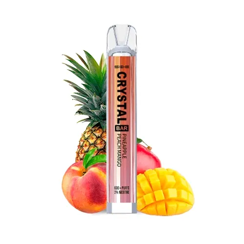 SKE DISPOSABLE CRYSTAL BAR PINEAPPLE PEACH MANGO 20MG