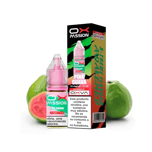 OXVA OX PASSION SALTS PINK GUAVA 10ML