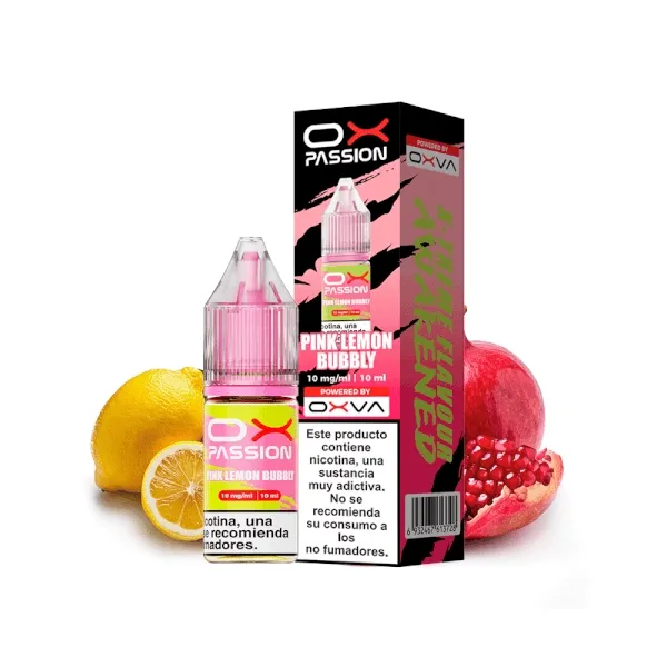 OXVA OX PASSION SALTS PINK LEMON BUBBLY 10ML