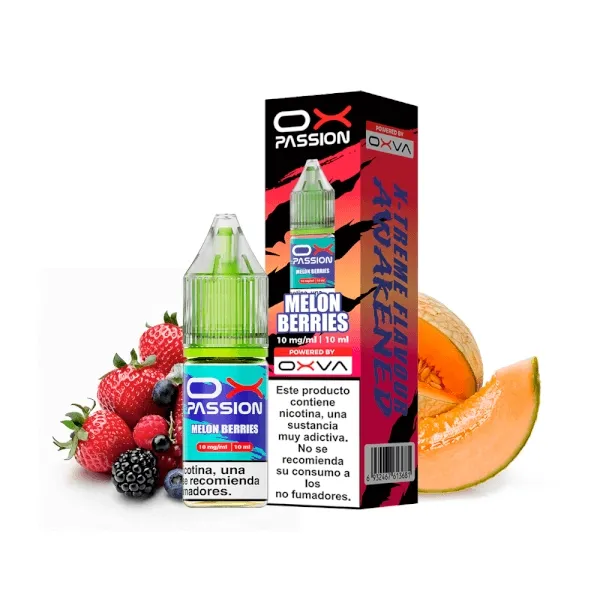 OXVA OX PASSION SALTS MELON BERRIES 10ML OXVA OX PASSION SALTS MELON BERRIES 10ML