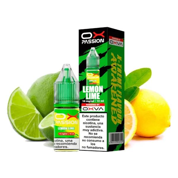 OXVA OX PASSION SALTS LEMON LIME 10ML