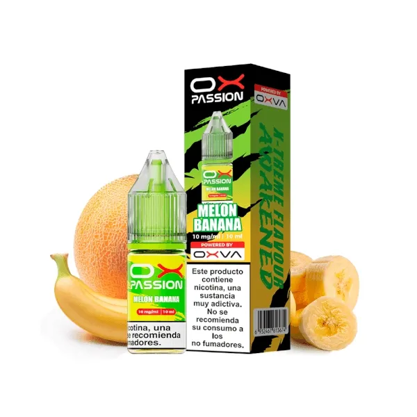 OXVA OX PASSION SALTS MELON BANANA 10ML OXVA OX PASSION SALTS MELON BANANA 10ML