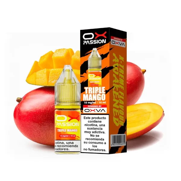 OXVA OX PASSION SALTS TRIPLE MANGO 10ML OXVA OX PASSION SALTS TRIPLE MANGO 10ML