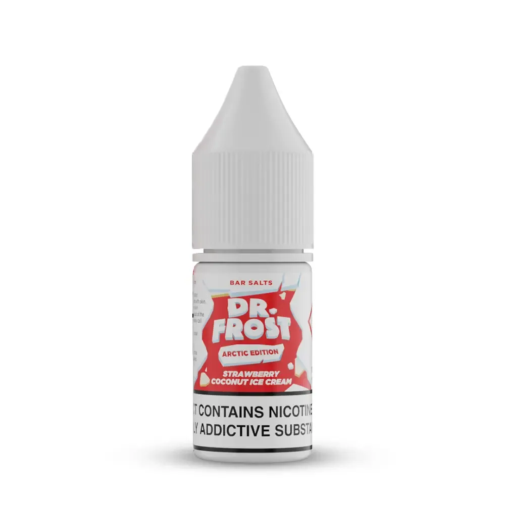DR FROST SALTS STRAWBERRY COCONUT ICE CREAM 10ML DR FROST SALTS STRAWBERRY COCONUT ICE CREAM 10ML