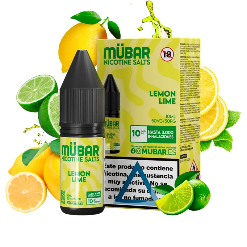 MÜBAR SALTS LEMON LIME 10ML
