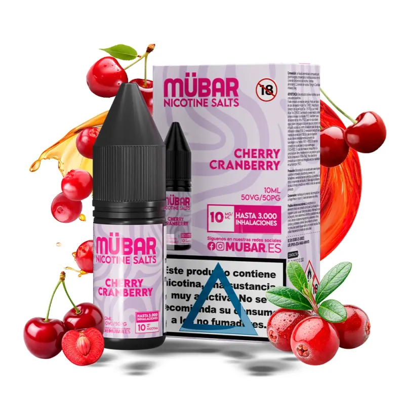 MÜBAR SALTS CHERRY CRANBERRY 10ML