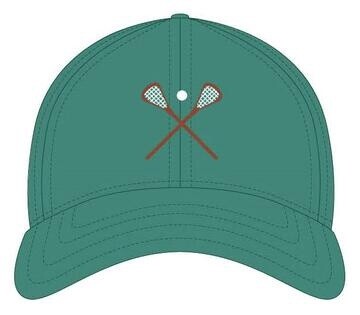Baseball Cap - Lacrosse on Green