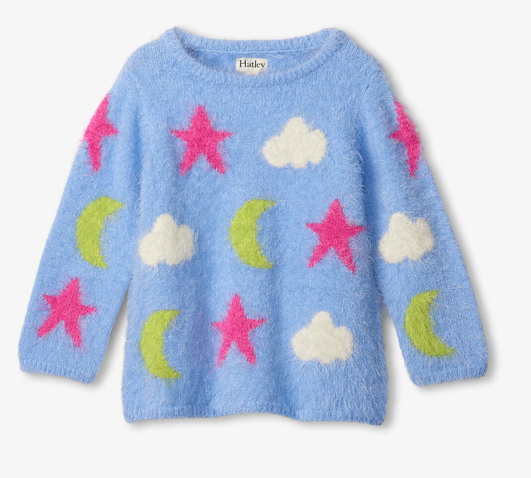Celestial Sky Fuzzy Sweater